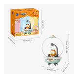 86802 PANTASY mattoncini collezione Garfield Crystal Ball: Garfield Cozy Bath