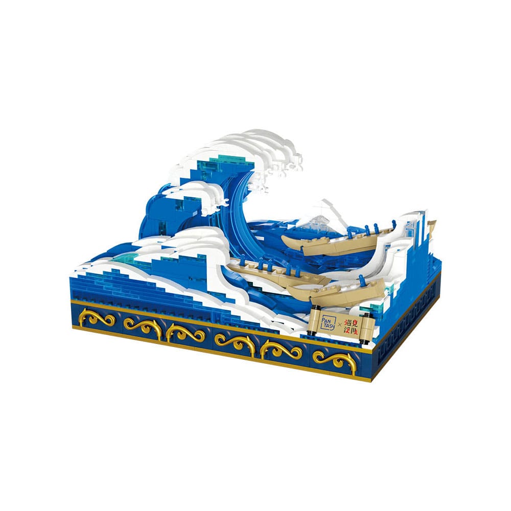 85002 Pantasy Collezione set mattoncini Oriente La grande onda di Kanagawa