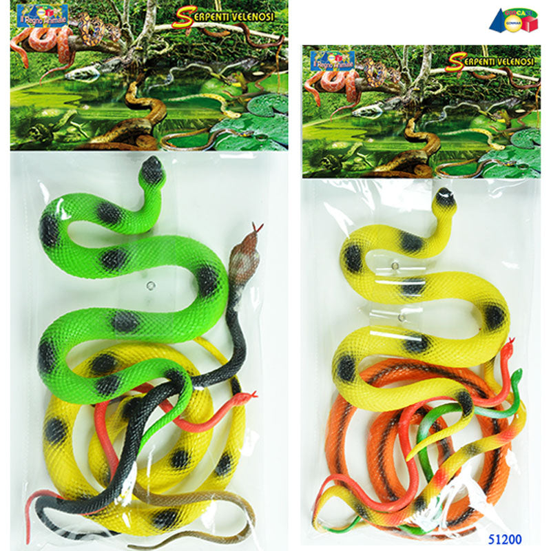 51200 Ginmar - BUSTA' SERPENTI VELENOSI' ASSORTITIBU