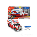 203308389 Dickie toys City Heroes Ambulanza cm. 33 con luci e suoni
