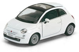 KINSMART 2007 NUOVA FIAT 500 DIE-CAST CON RETROCARICA