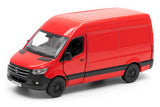 KINSMART MERCEDES BENZ SPRINTER DIE-CAST CON RETROCARICA colore casuale