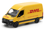 KINSMART MERCEDES-BENZ SPRINTER DHL DIE-CAST CON RETROCARICA