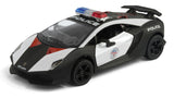 KINSMART LAMBORGHINI SESTO ELEMENTO POLIZIA DIE-CAST CON RETROCARICA colore casu