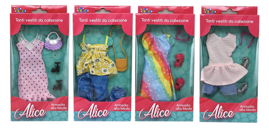 27804 TOYS GARDEN - VESTITI BAMBOLE ALICE - MODELLO CASUALE