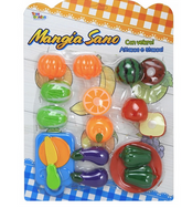 27790 TOYS GARDEN- FRUTTA E VERDURA TAGLIATA IN BLISTER
