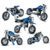 6036044 - Meccano . Set 5 in 1 Modelli Motocicletta