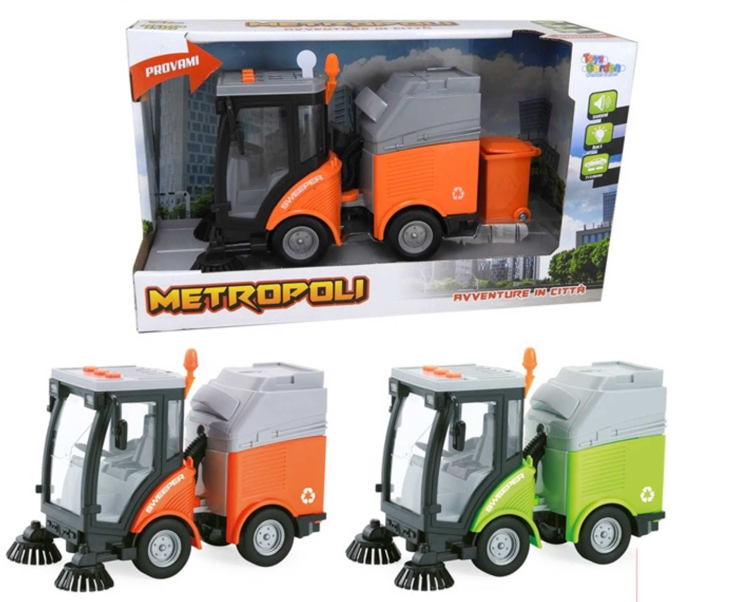 27436 - Toys Garden - METROPOLI MEZZO ECOLOGICO - COLORE CASUALE