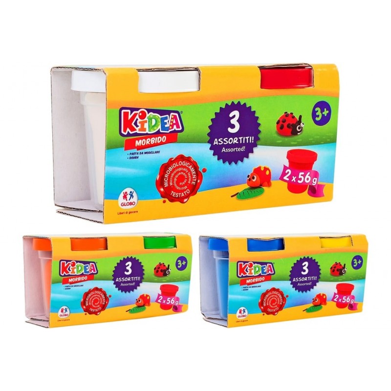 40326 - MORBIDO 2 VASETTI 56g - COLORE CASUALE