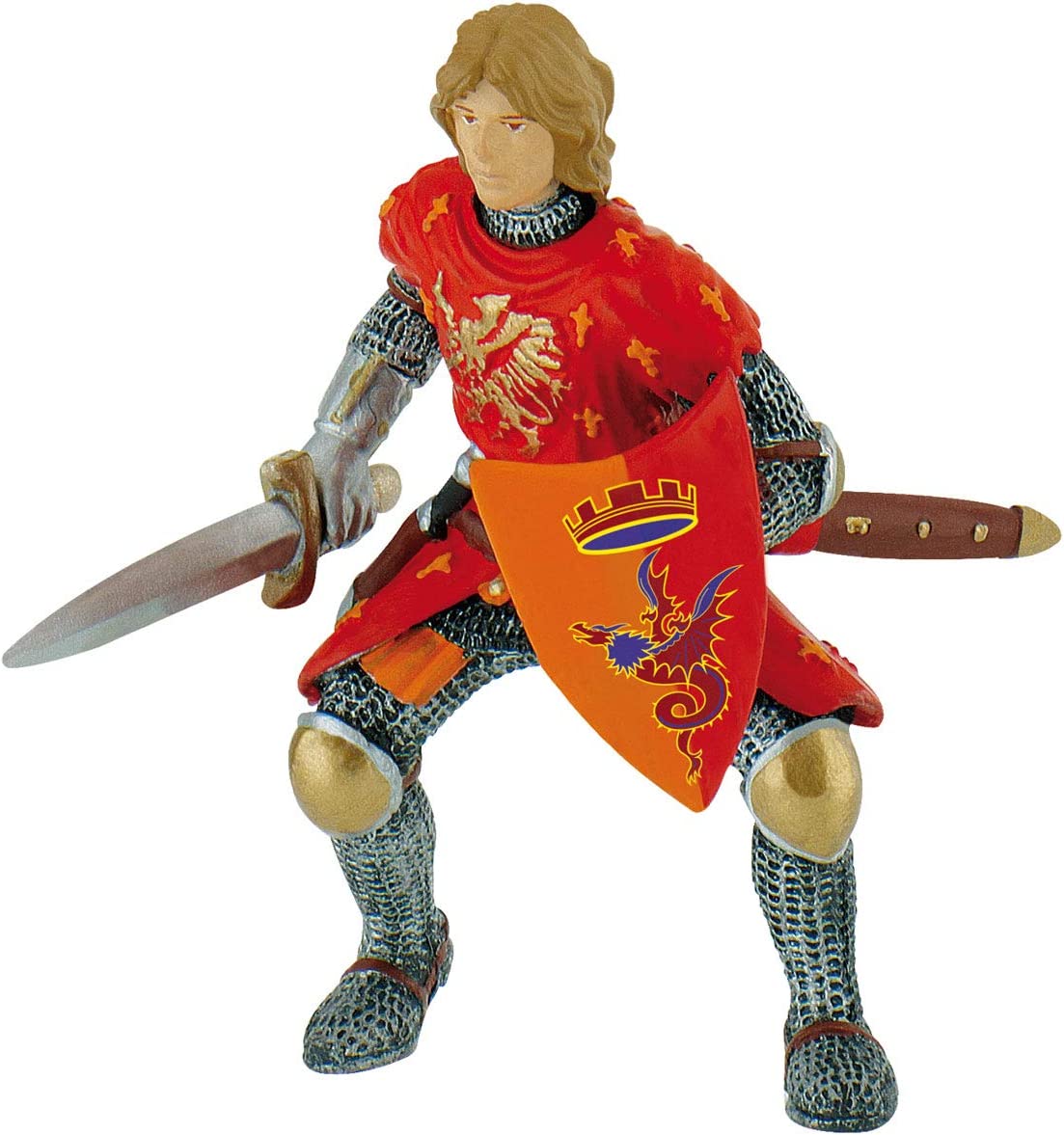 80786 - BULLYLAND - Castello/Principe Rosso con Spada (F)