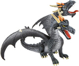 75597 - BULLYLAND - Foresta Magica/Drago a Due Teste Nero (F)