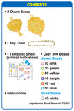 31038 AQUABEADS - Charm Set Elegante Di Ciondoli -