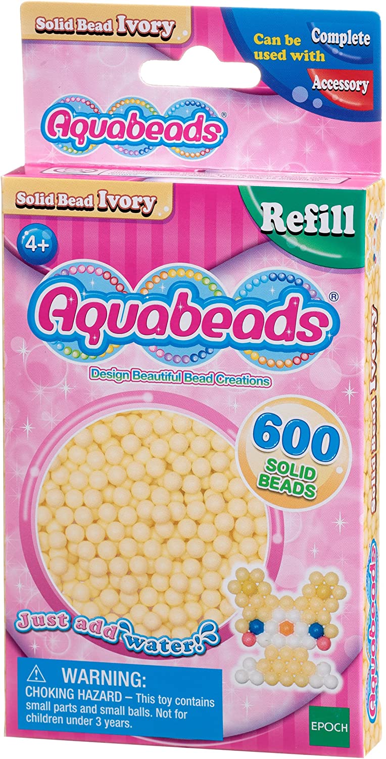 32628 AQUABEADS - Perline avorio Solide
