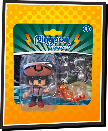 ACN12000-1 - Action Heroes pirata con granchio