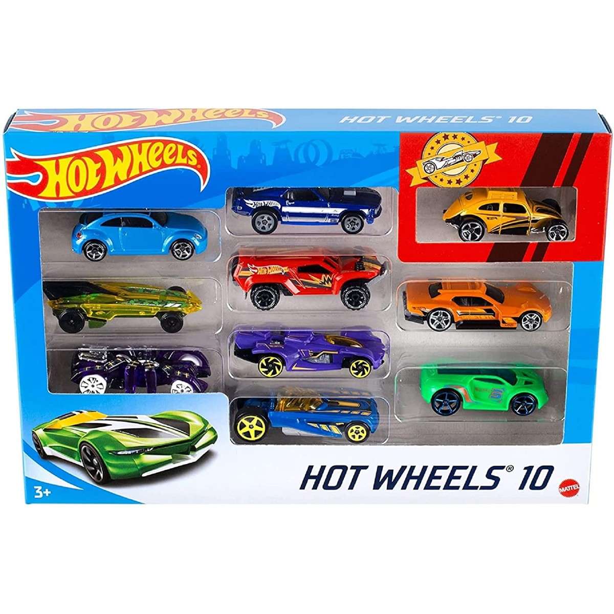 54886 - MATTEL - Hot Wheels 10 pack - MODELLO CASUALE