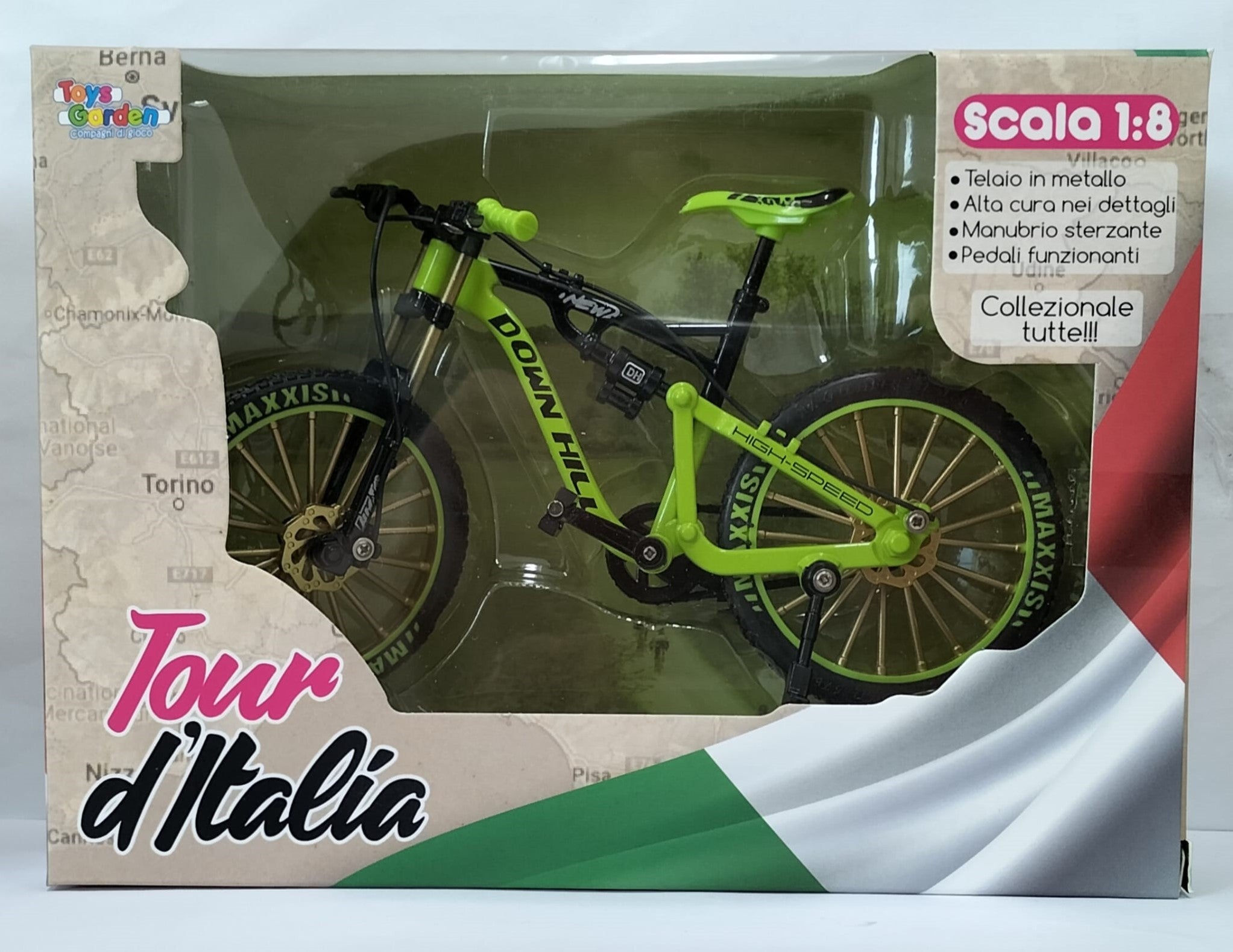 28053 - TOYS GARDEN - BICICLETTA DIE CAST IN SCATOLA - COLORE CASUALE