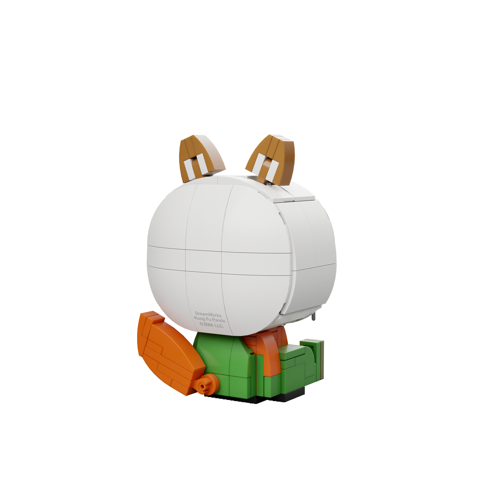 99126 Pantasy Kung Fu Panda Sitting Baby Shifu Maestro Shifu