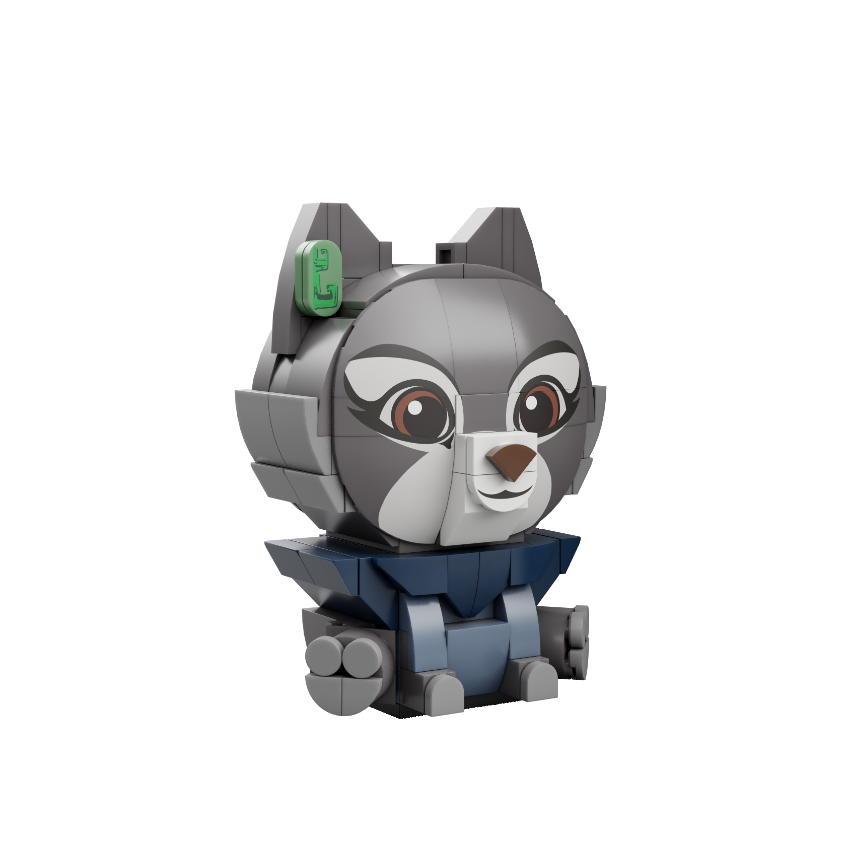 99127 Pantasy Kung Fu Panda Personaggio Zhen Set Costruzioni