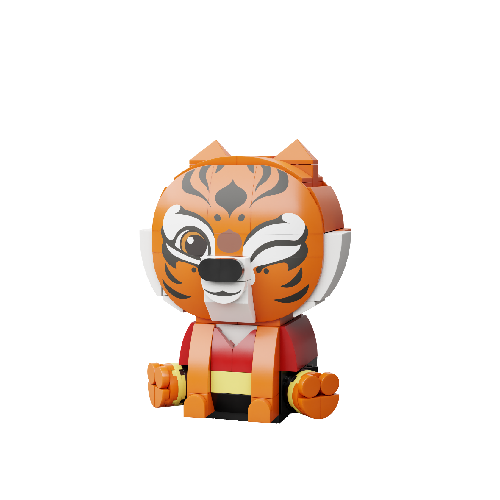 99125 Pantasy Kung Fu Panda Personaggio Tigre Set Costruzioni da Collezione
