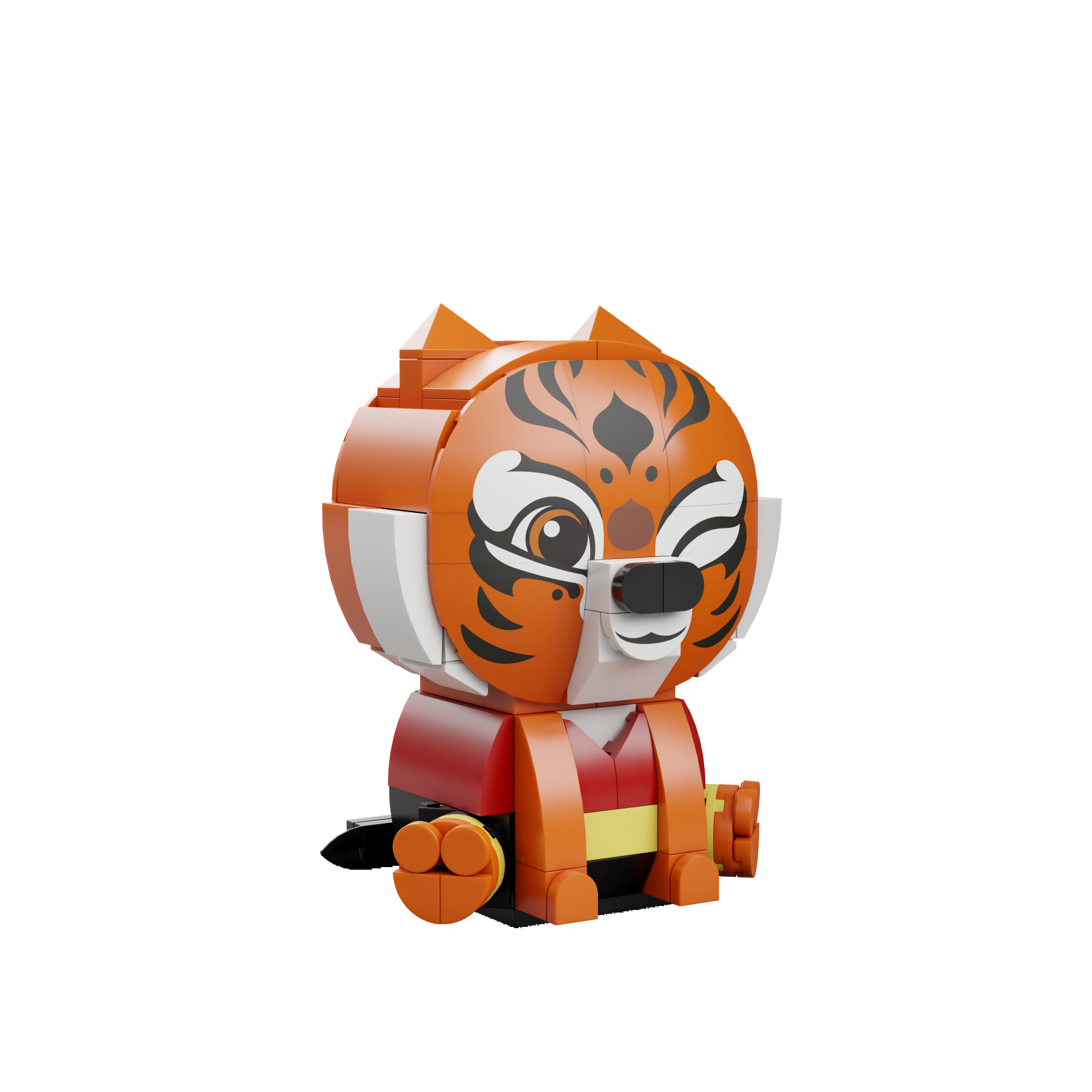 99125 Pantasy Kung Fu Panda Personaggio Tigre Set Costruzioni da Collezione