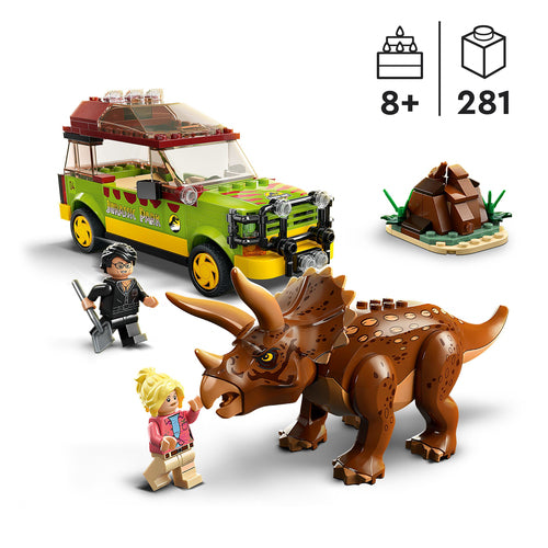 76959 LEGO Jurassic World La ricerca del Triceratopo