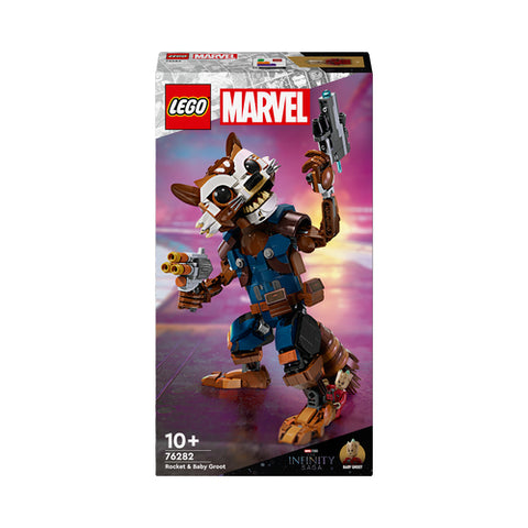 76282 LEGO Super Heroes Marvel - Rocket et Bébé Groot