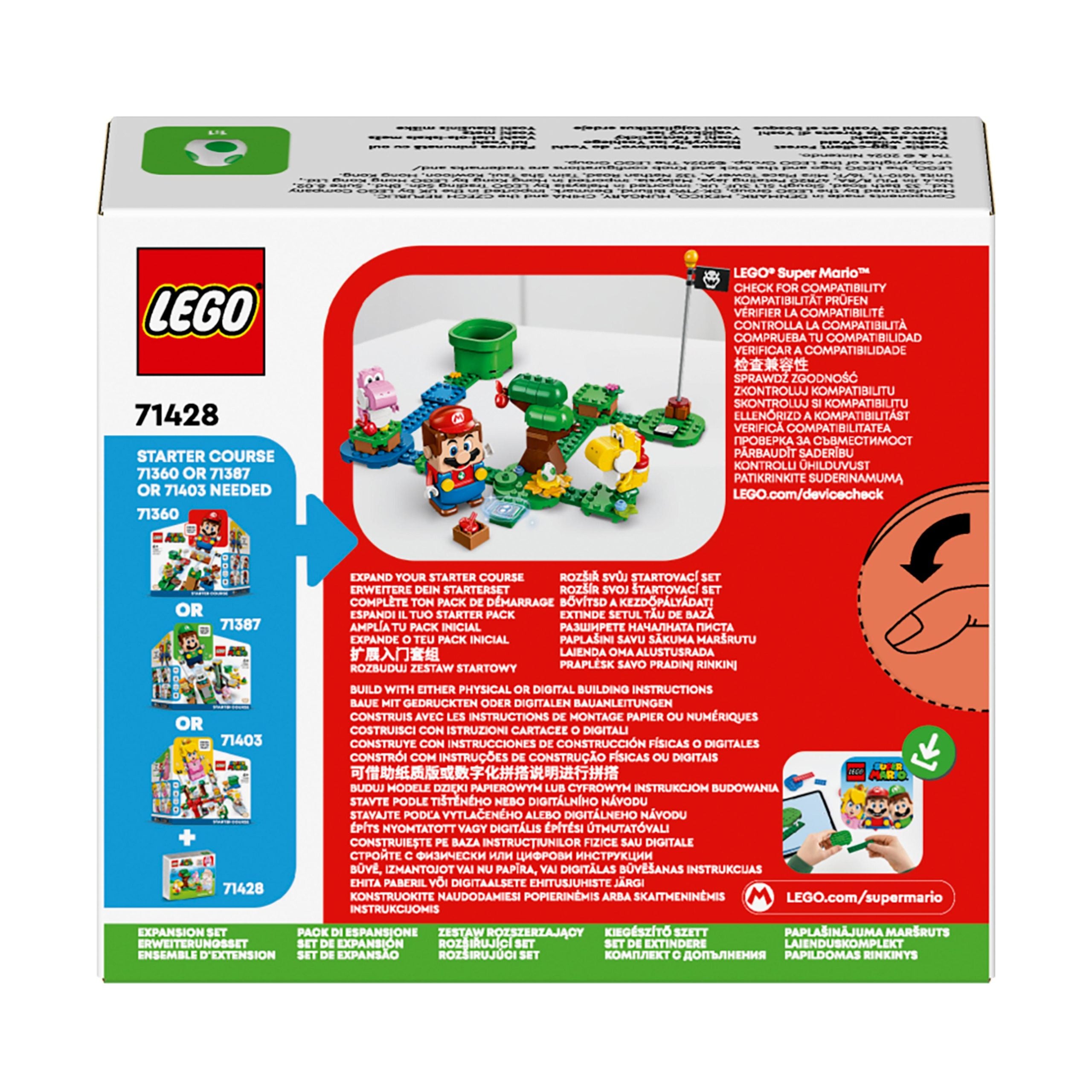 71428 LEGO Super Mario Pack di espansione Yoshi nella foresta fuovolosa