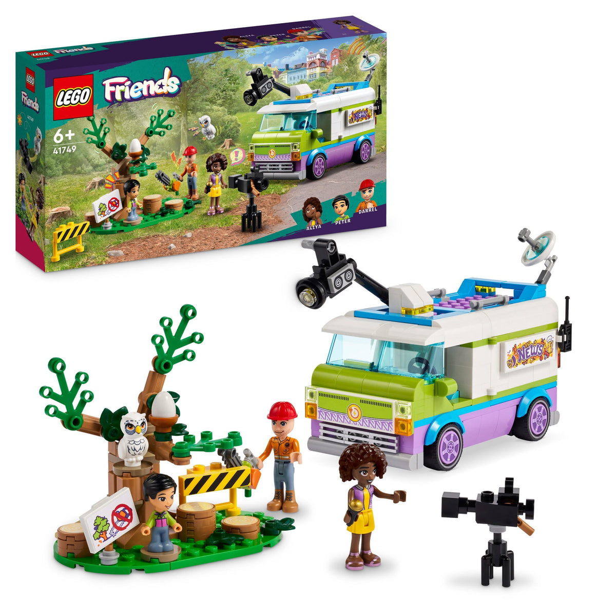 41749 - LEGO Friends - Furgone della troupe televisiva