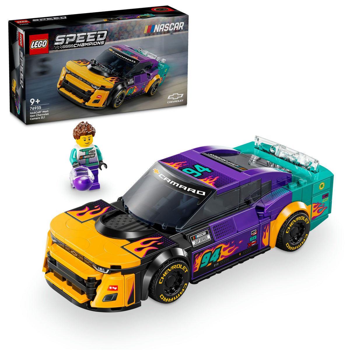 76935 LEGO Speed Champions - Nascar Next Gen Chevrolet Camaro ZL1