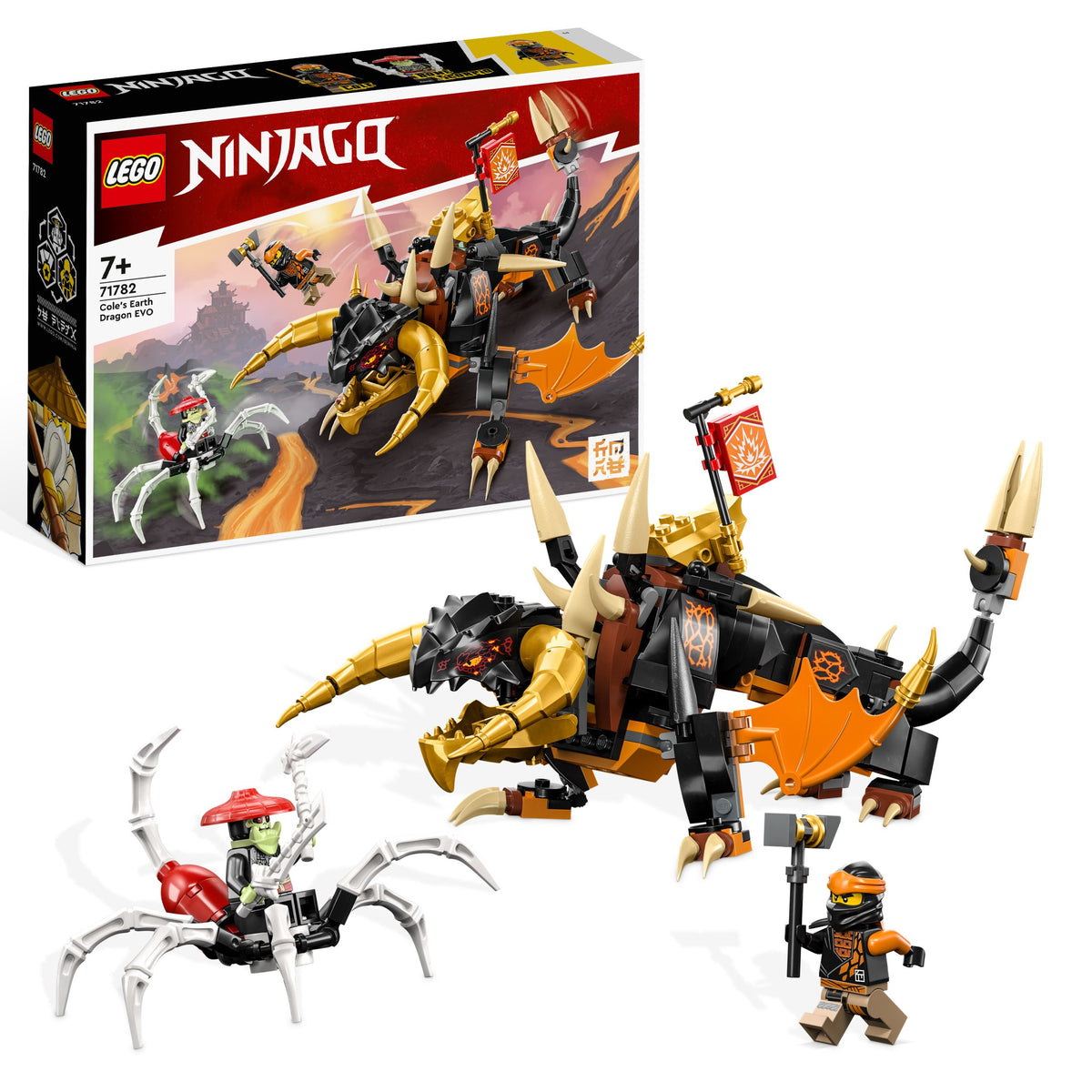 71782 LEGO Ninjago - Drago di Terra di Cole - EVOLUTION -
