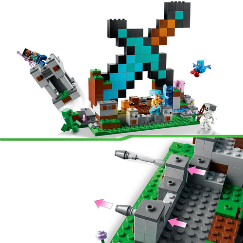 21244 LEGO Minecraft - L'avamposto della spada -