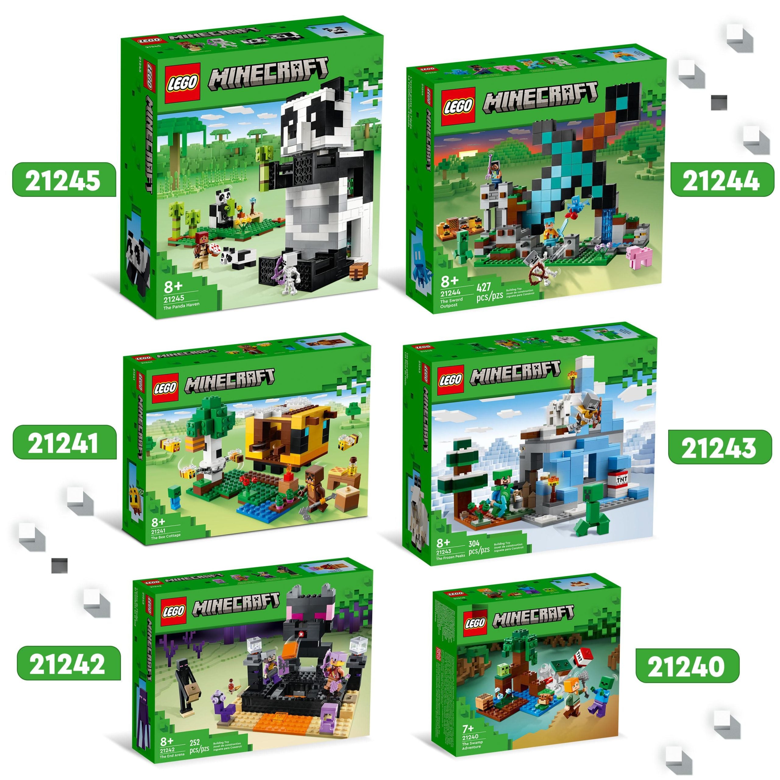 21245 LEGO Minecraft - Il rifugio del panda -