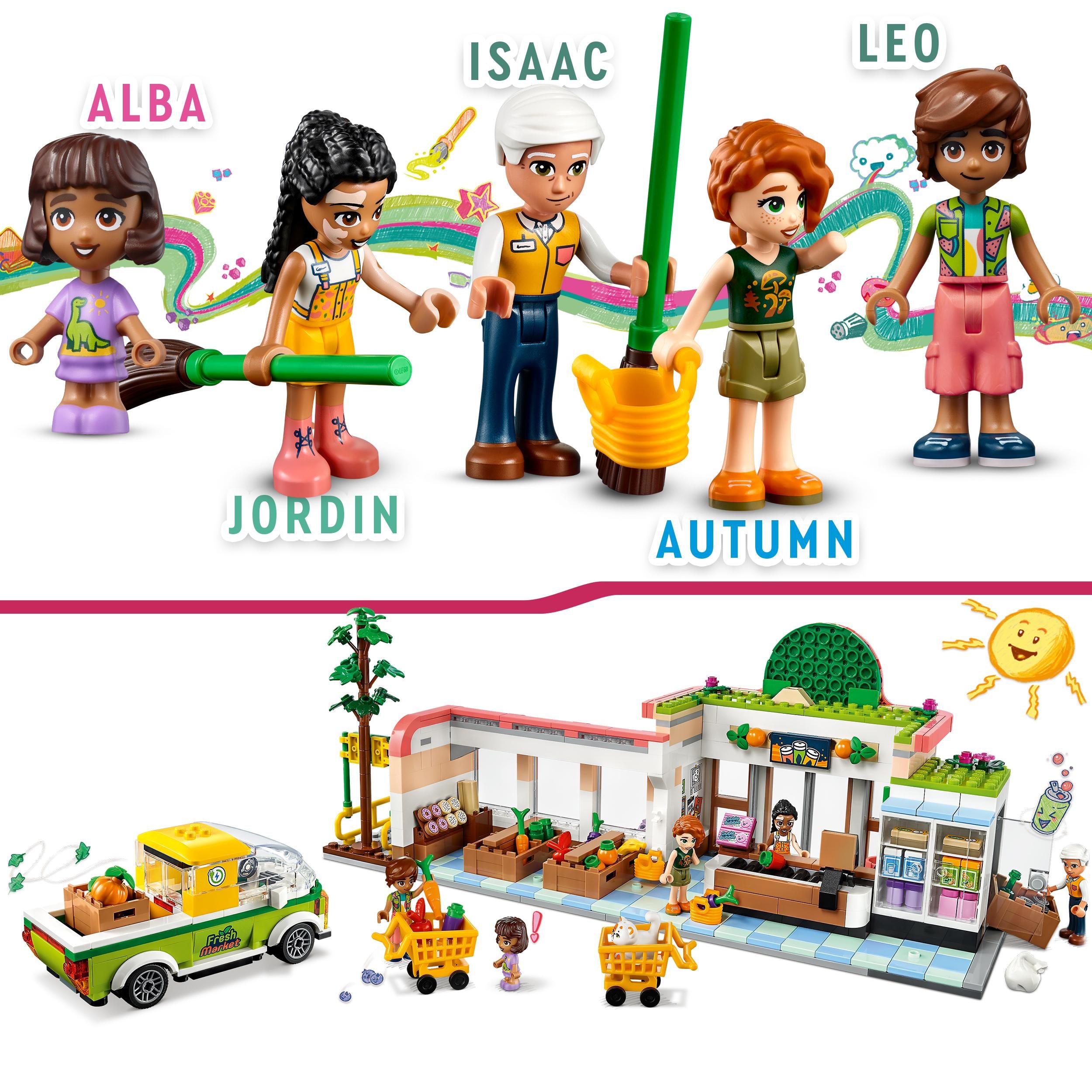41729 LEGO Friends - Negozio di alimentari biologici -