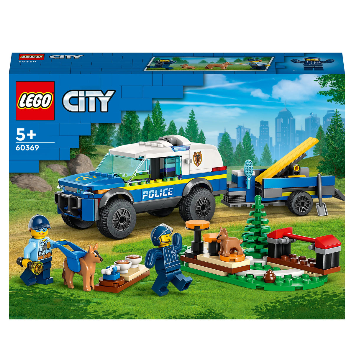 60369 LEGO City Police - Addestramento cinofilo mobile