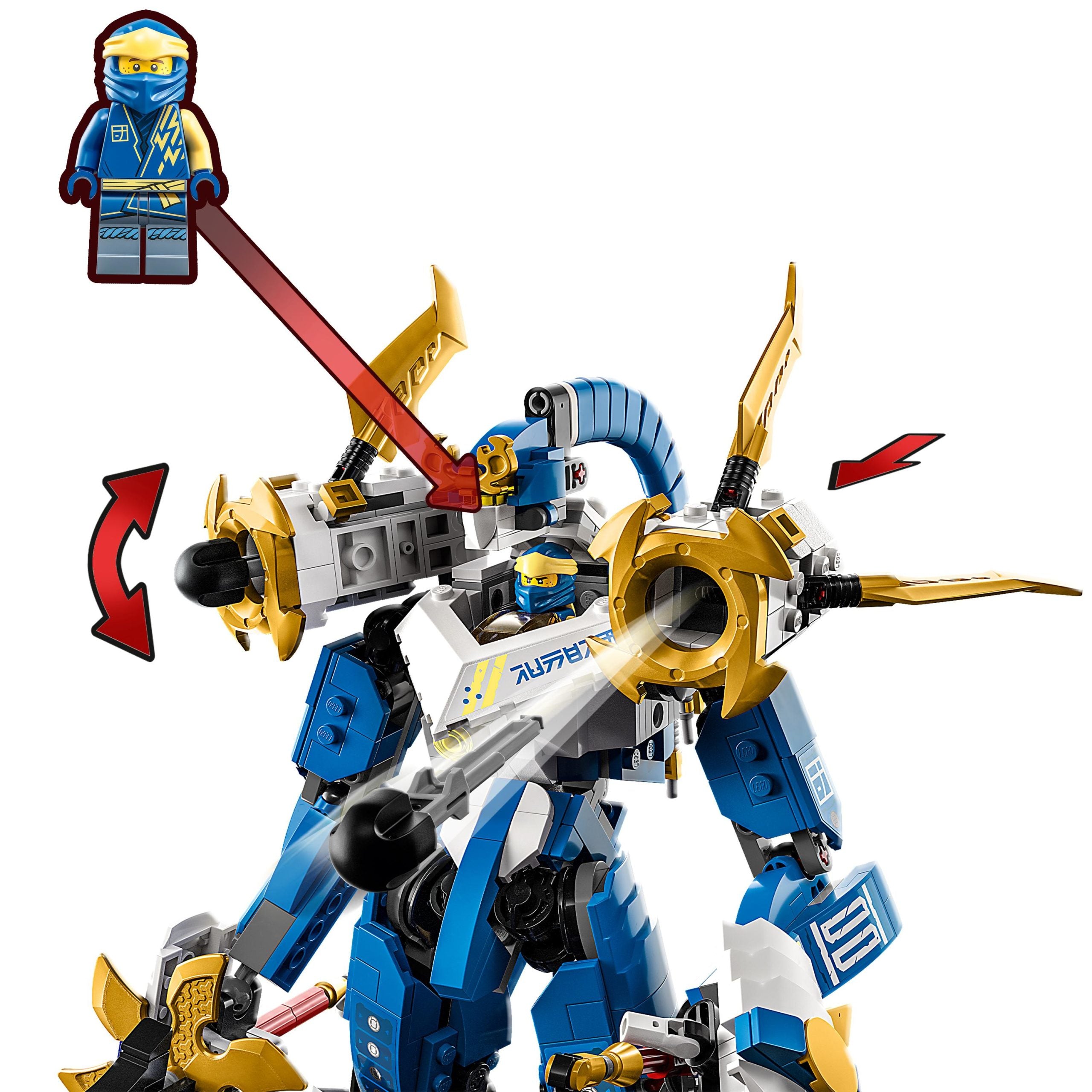 71785 LEGO Ninjago - Mech Titano di Jay -