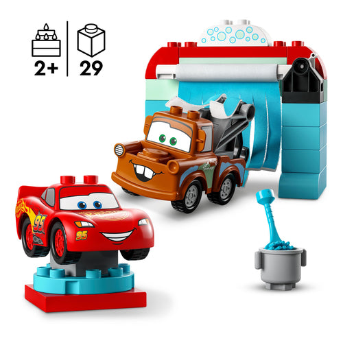 10996 LEGO DUPLO - Divertimento all'autolavaggio con Saetta McQueen e Cricchett