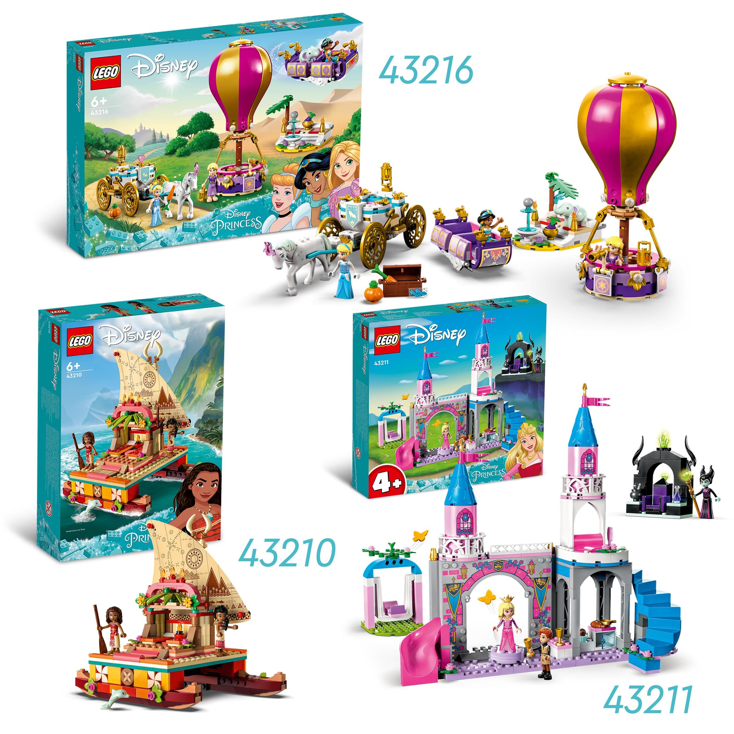 43216 LEGO Disney Princess - Il viaggio incantato della principessa – Full  Toys