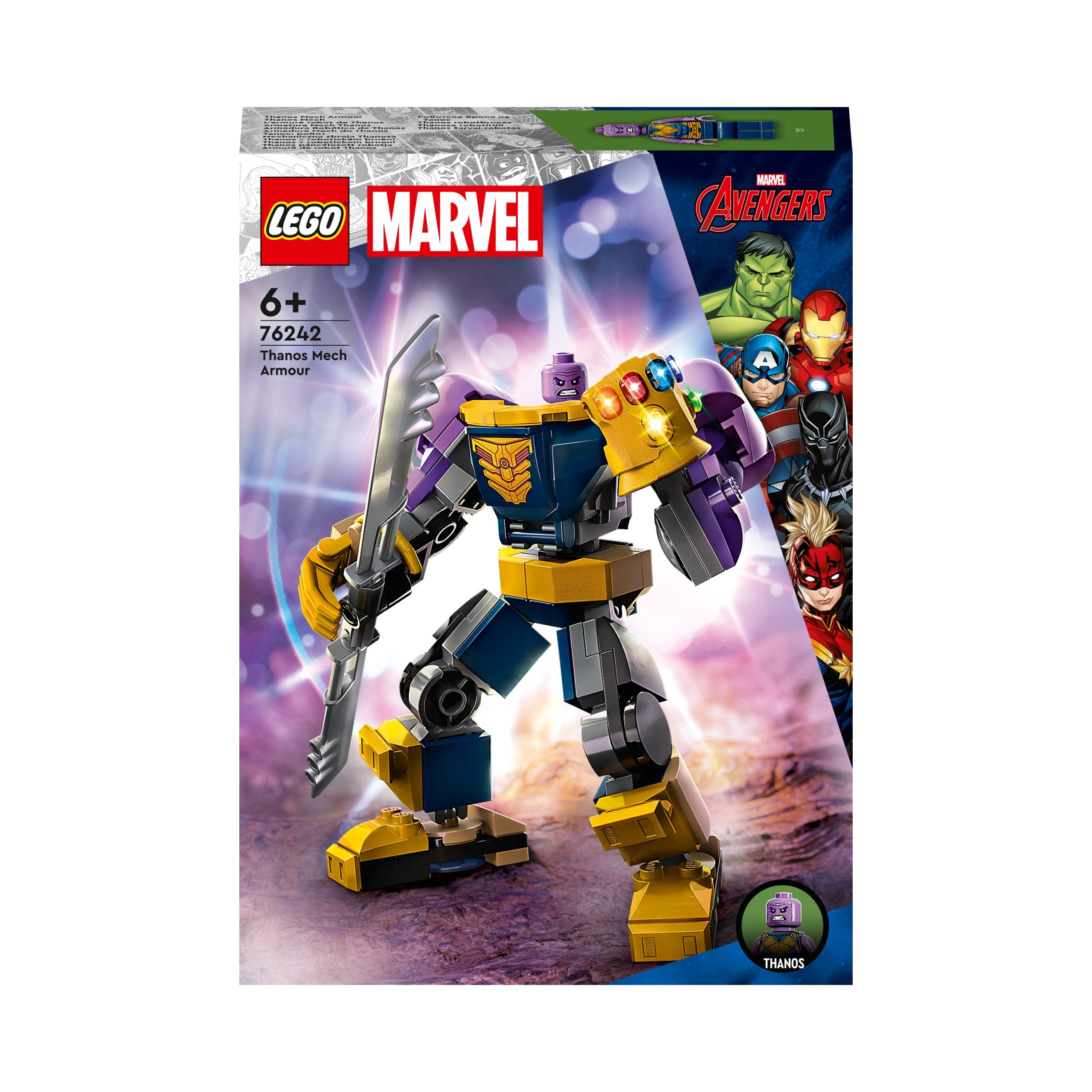 76242 LEGO Super Heroes - Armatura Mech di Thanos