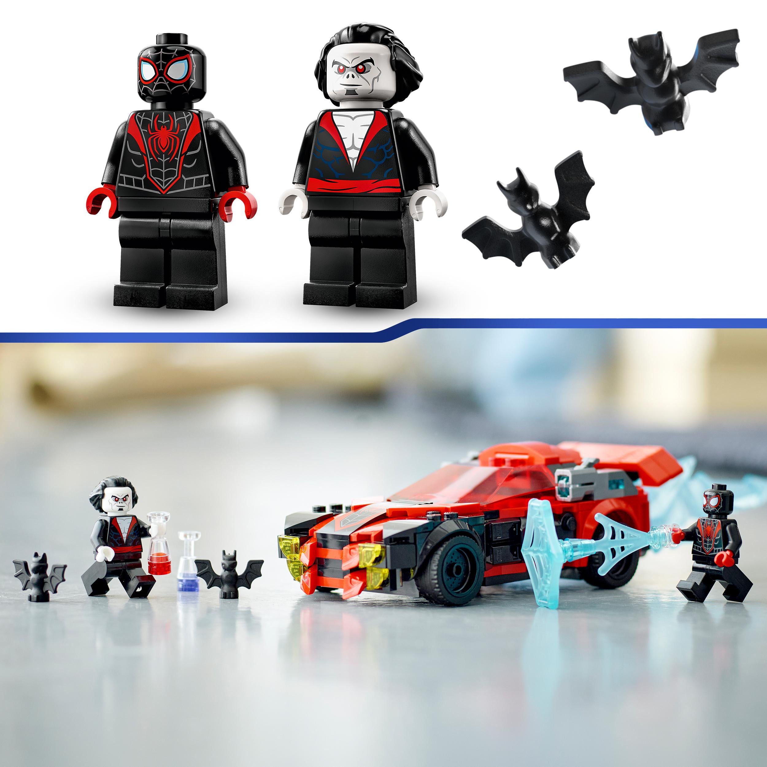 76244 LEGO Super Heroes - Spiderman - Miles Morales contro Morbius