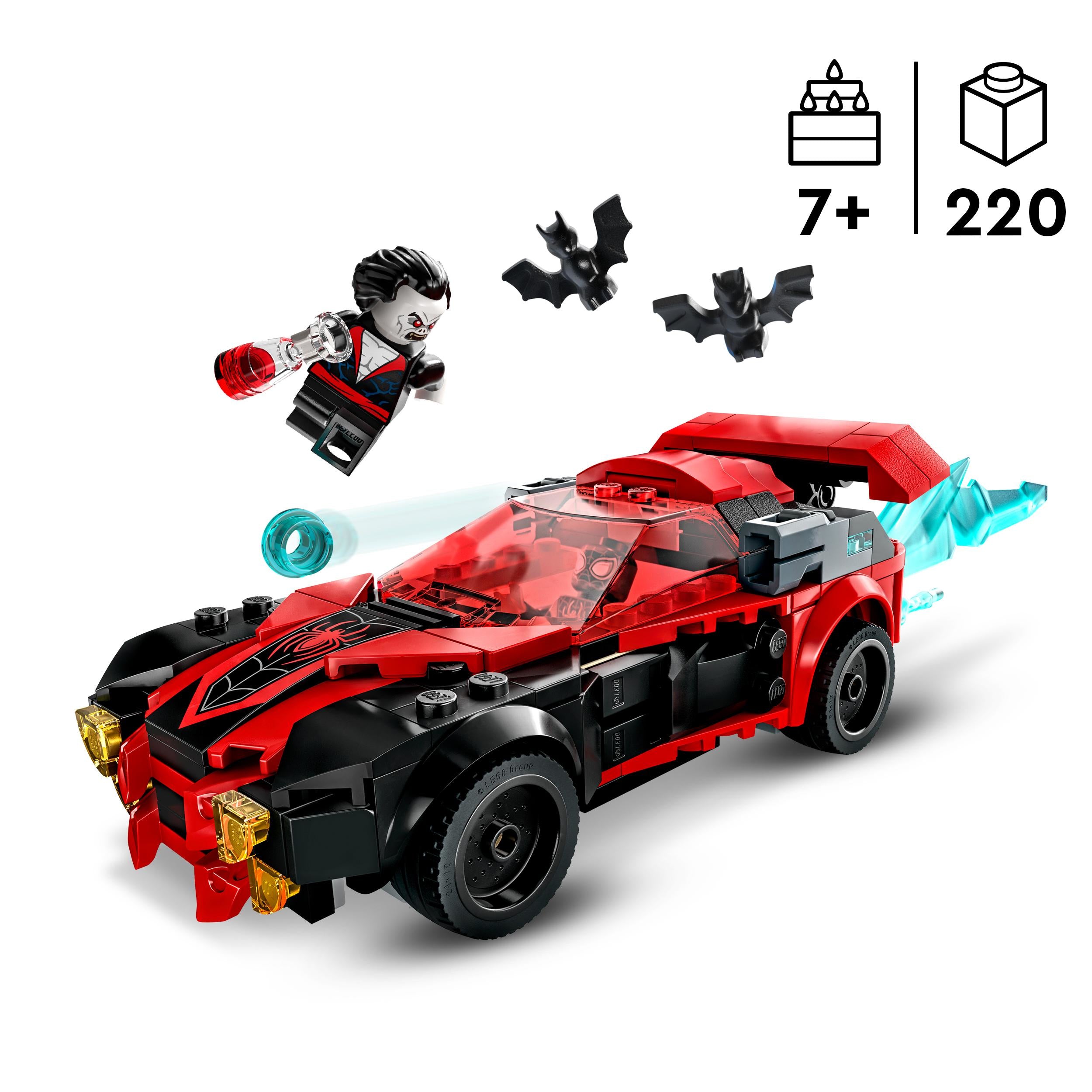 76244 LEGO Super Heroes - Spiderman - Miles Morales contro Morbius