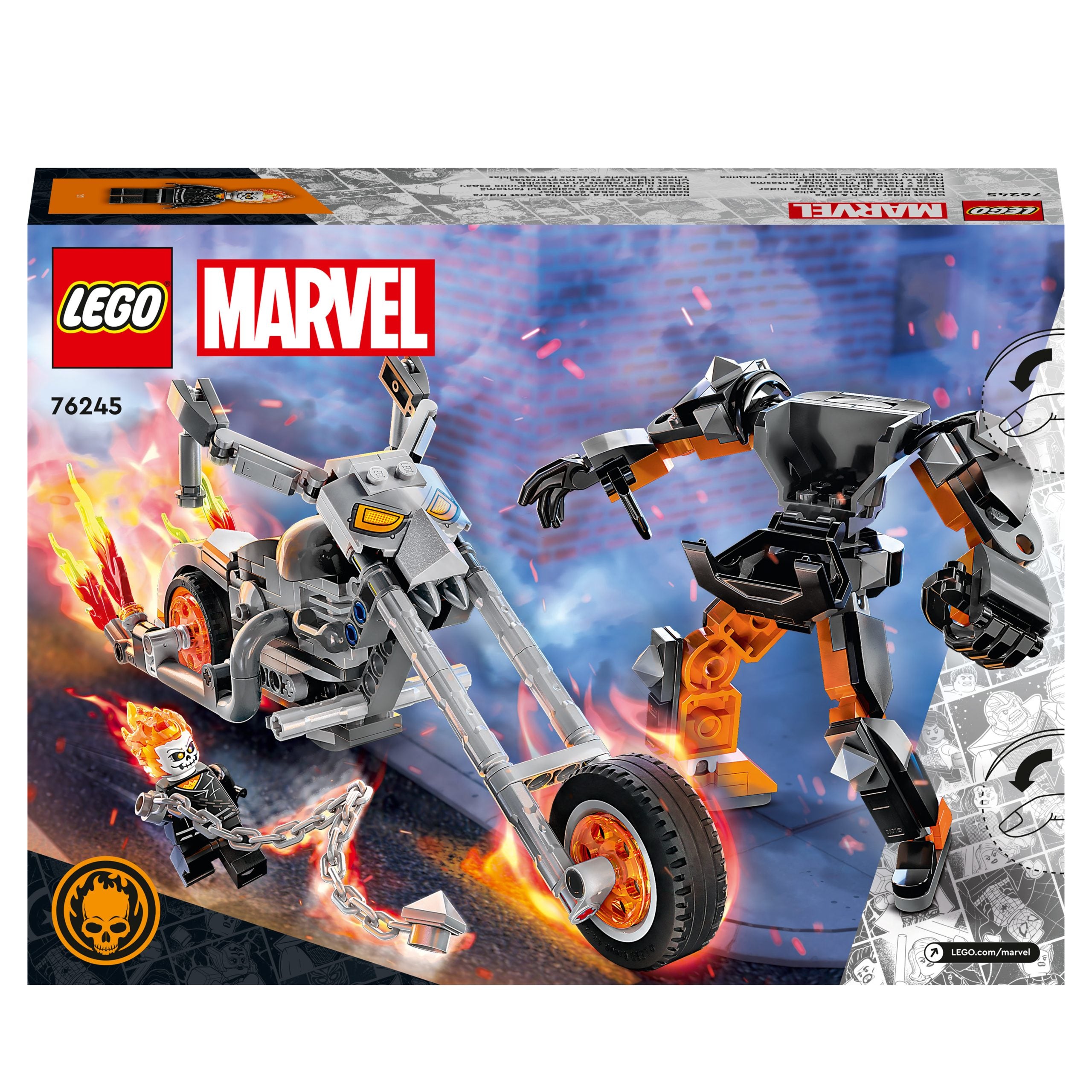 76245 LEGO Super Heroes - Mech e Moto di Ghost Rider – Full Toys
