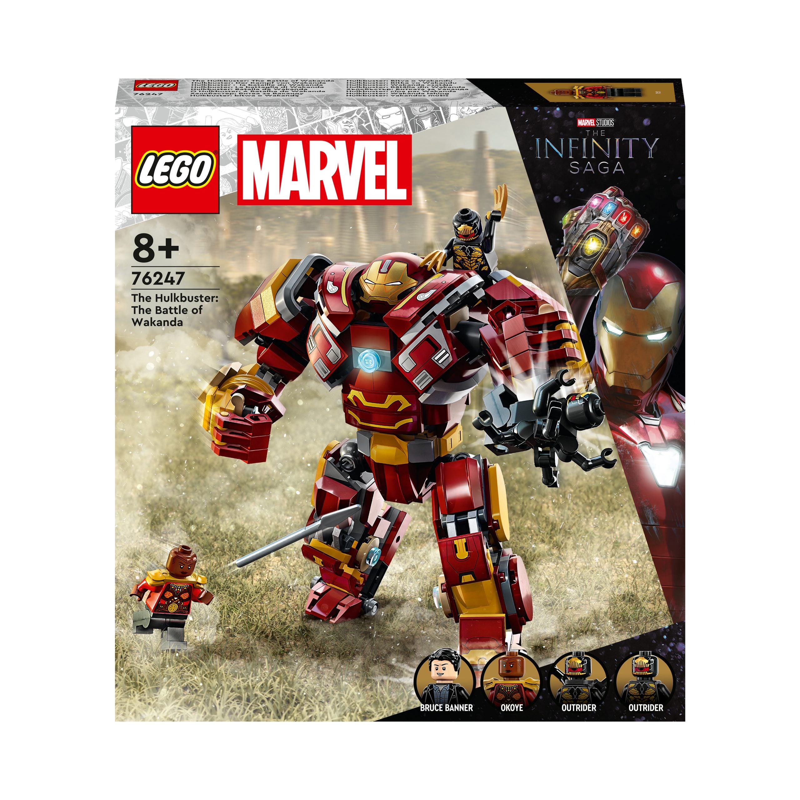 76247 LEGO Super Heroes - Hulkbuster: La battaglia di Wakanda