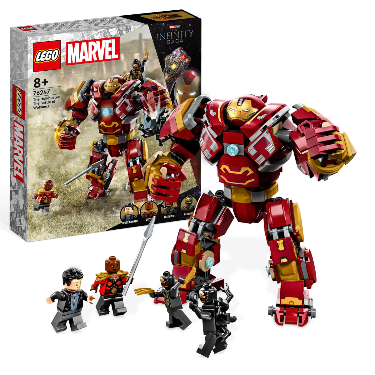 76247 LEGO Marvel - Hulkbuster: La battaglia di Wakanda