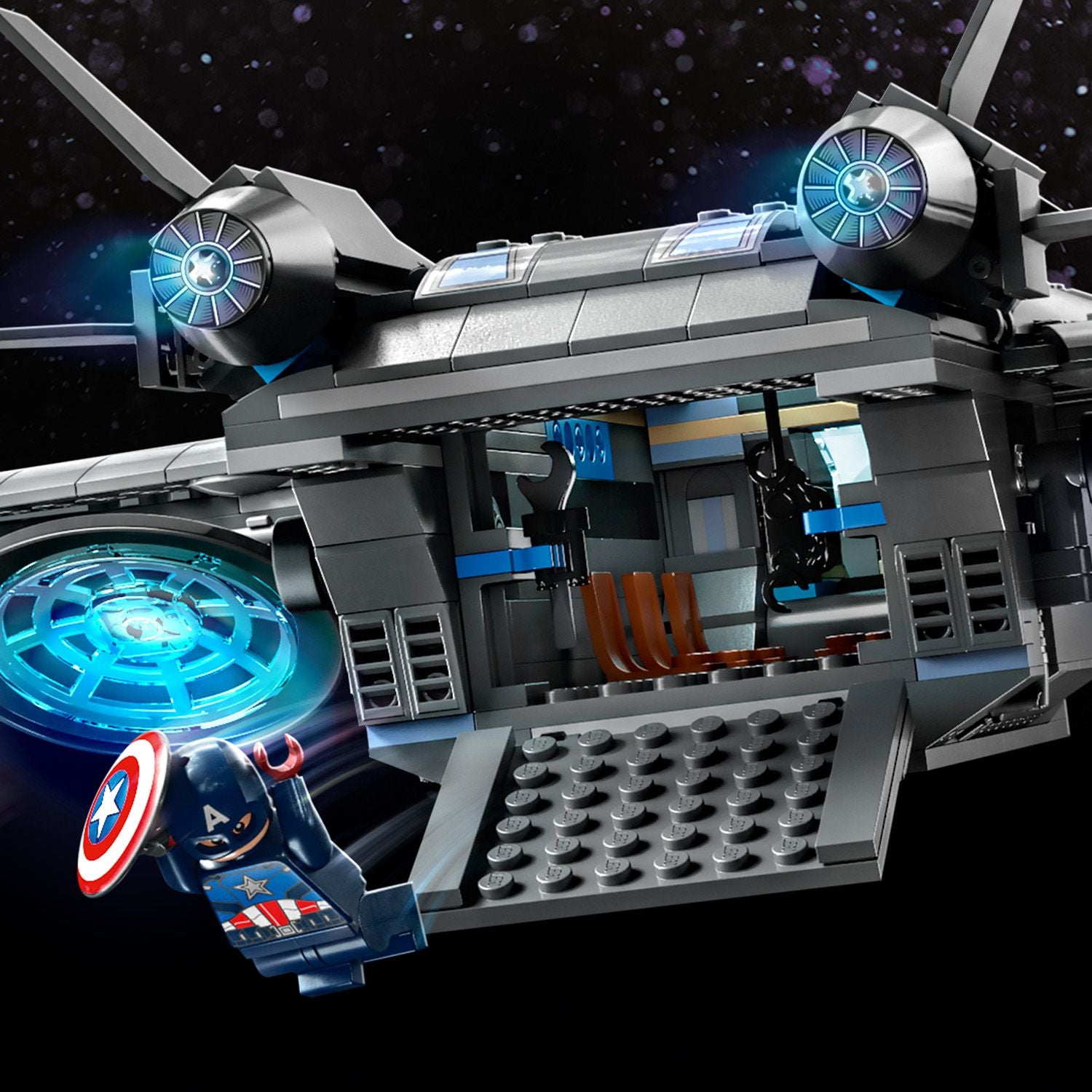 76248 LEGO Super Heroes - The Avengers Quinjet
