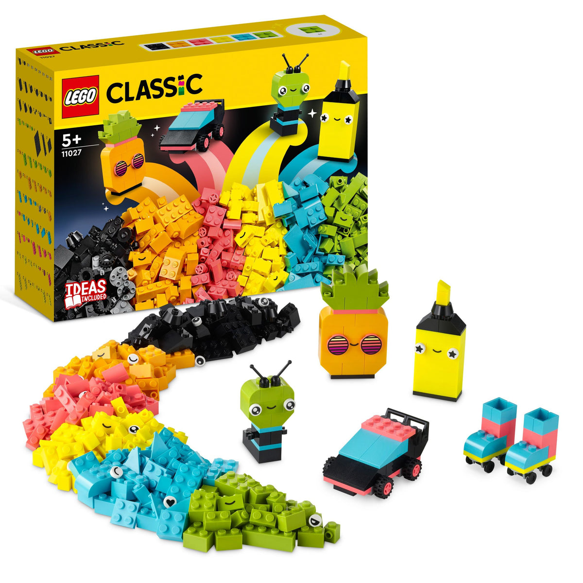 11027 - Lego - LEGO Classic - Divertimento creativo - Neon