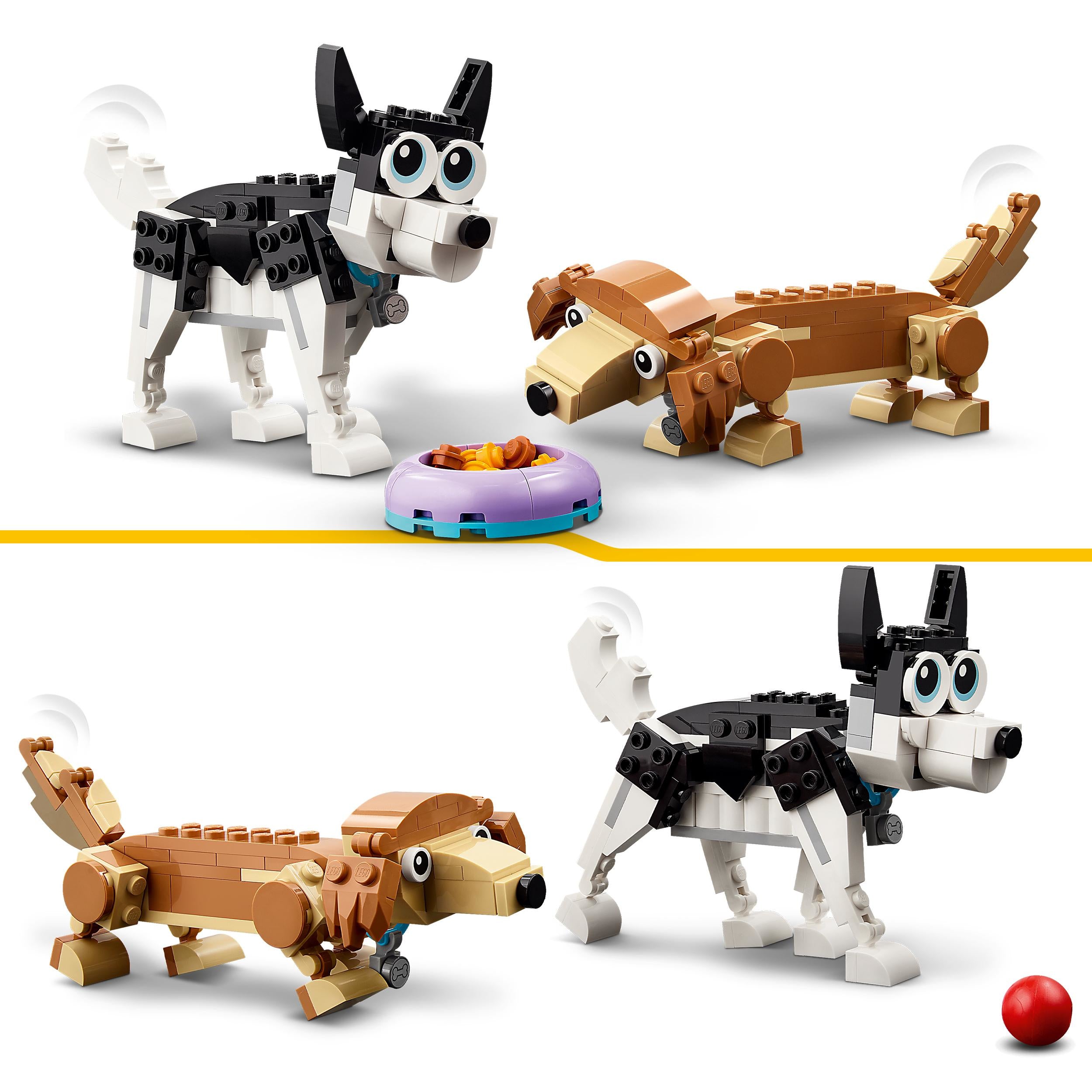 31137 - Lego - LEGO Creator - Adorabili cagnolini – Full Toys