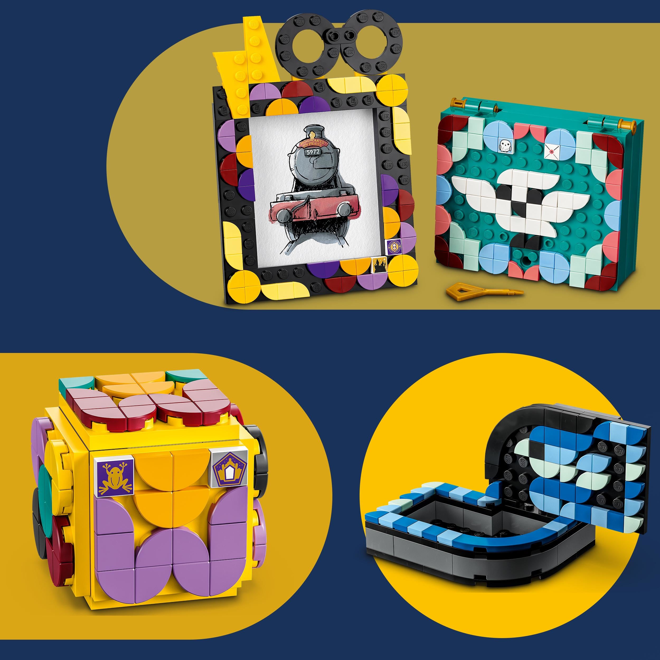 41811 - Lego - DOTS - Kit da scrivania di Hogwarts
