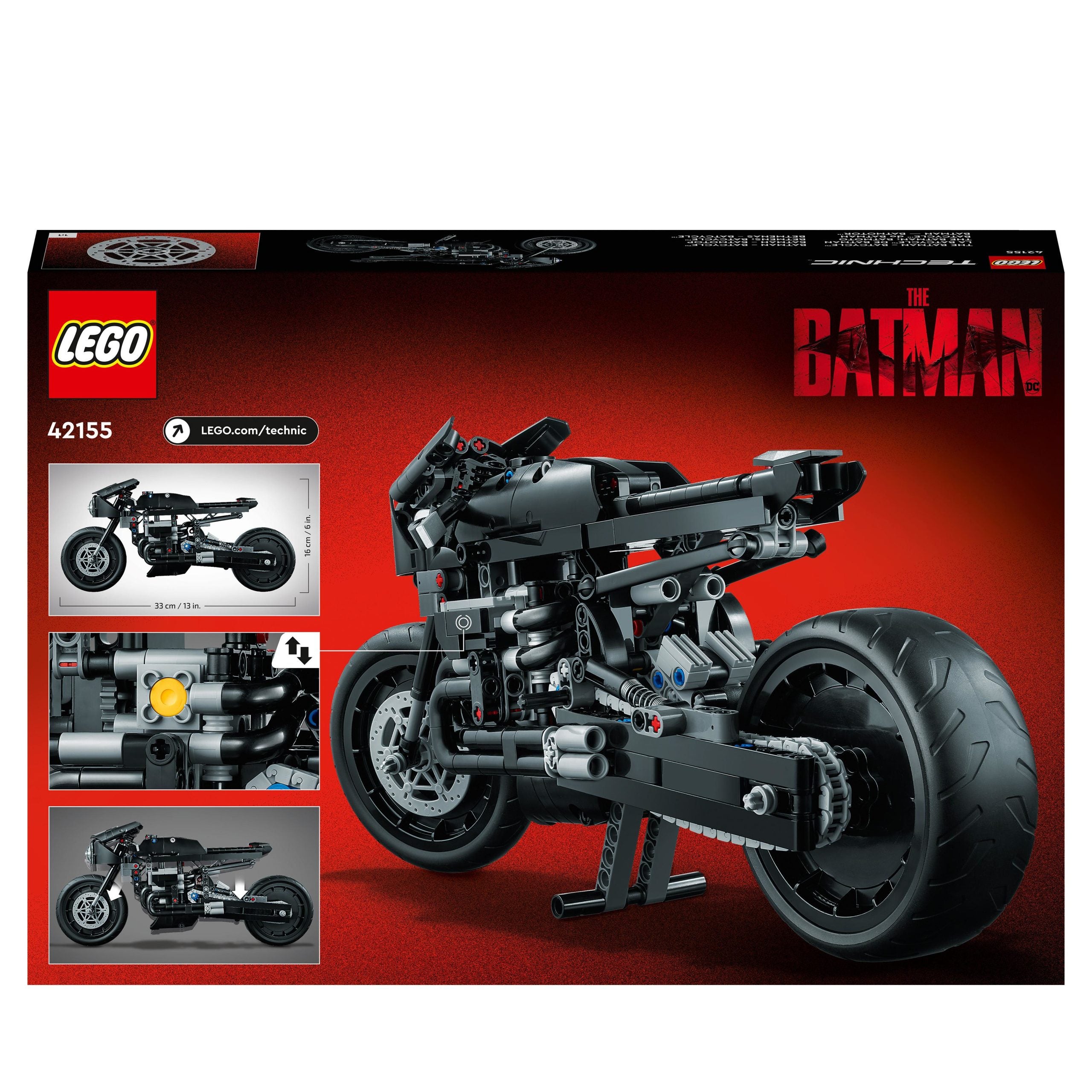 42155 - Lego - Technic - THE BATMAN  BATCYCLE