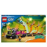 60357 - Lego - City Stuntz - Stunt Truck: sfida dellanello di fuoco