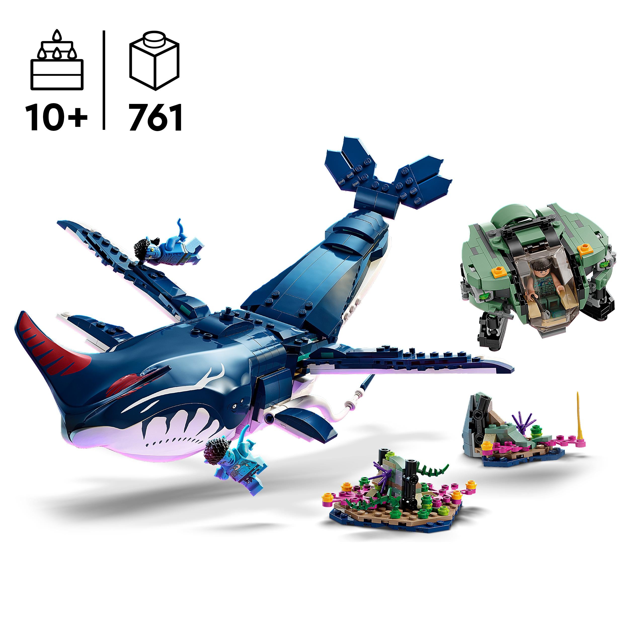 75579 LEGO Avatar - Tulkun Payakan e Crabsuit